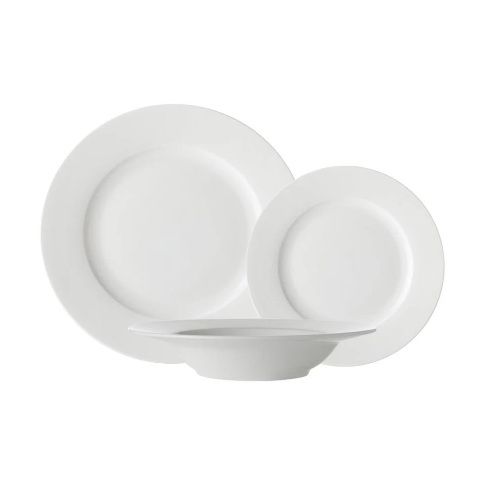 MAXWELL & WILLIAMS SERVIZIO PIATTI 12 PEZZI, 4 PERSONE IN PORCELLANA - FALDA C&F - Imagen 1 de 1