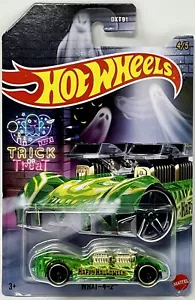 Paseo de Halloween Hot Wheels 2022 What-4-2 verde 4/5 - Imagen 1 de 2