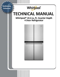 WHIRLPOOL WRQA59CNKZ WRQA59CNKZ0 WRQA59CNKZ1-2-3 SERVICE REPAIR MANUAL PAPER - Imagen 1 de 1