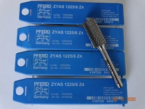 1 x PFERD HM-Frässtift D: 12 mm, ZYAS 1225/6 Z4 | Art.-Nr.: 21100546 - Bild 1 von 2