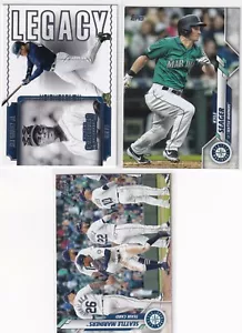 LOT (3) KEN GRIFFEY JR. KYLE SEAGER SEATTLE MARINERS - CONTENDERS TOPPS E3220 - Picture 1 of 2