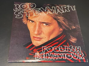 Rod Stewart - Foolish Behaviour - Vinyl Record LP Album & Poster - 1980 Riva - Picture 1 of 7