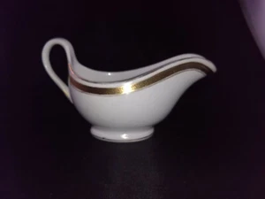 Vintage Mintons Gravy Boat; Grecian Keys; Gold Colored Trim with Black Keys - Bild 1 von 6