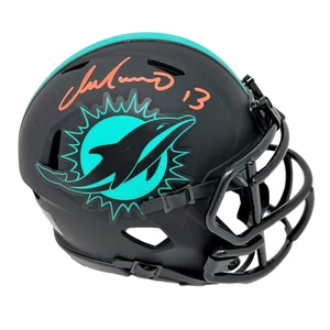Dan Marino Miami Dolphins Signed Riddell Eclipse Mini Helmet BAS Beckett - Picture 1 of 3