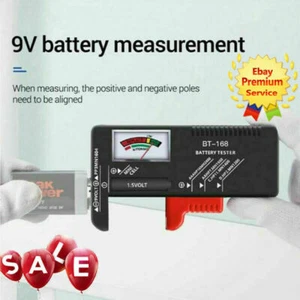 AA AAA C D 9V Universal Battery Volt Checker Tester Button Battery AU STOCK - Picture 1 of 9