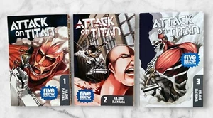 Attack On Titan Manga Volumes 1-3 By Isayama - Picture 1 of 4