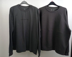 TU Men's Sample Crew Neck Sweatshirt And Graphic Tee In Grey Size M New F2 - Picture 1 of 10