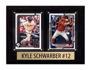 Kyle Schwarber 2 Karten 2025 Topps Bowman Plaque Philadelphia Phillies - Bild 1 von 4
