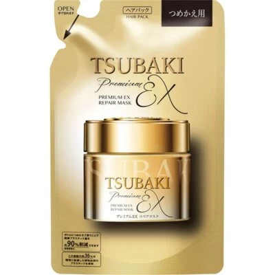 Shiseido Tsubaki PremiumEX Repair Hair Mask Refill 150ml 2024 Updated From Japan - Image 1 of 4