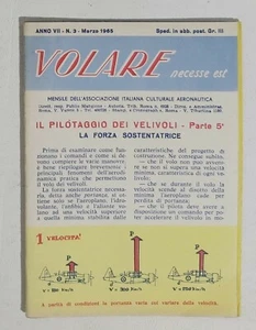 50872 VOLARE NECESSE EST - a.VII nr 3 1965 Forza sostentatrice - Picture 1 of 1