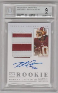Robert Griffin III 2012 National Treasures Rookie Patch Auto True RPA #/99 BGS 9 - Bild 1 von 2