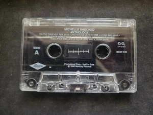 Michelle Shocked Anthology PROMO Tape Cassette RARE! - Picture 1 of 2
