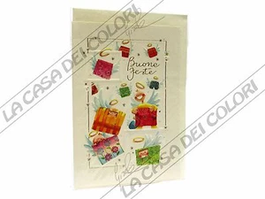 BIGLIETTO D'AUGURI - NATALE - 17x12 - INTERNO BIANCO - Imagen 1 de 1