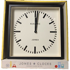 JONES CLOCKS® The Mustard Wall Clock - Analog Wall Clock - Retro Clock - Kitc...