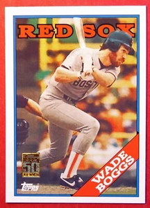 2001 Topps Wade Boggs Reprint #38 (1988 #200) Through the Years (Red Sox) - Picture 1 of 2