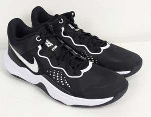 US Größe - 10 Nike Fly By Mid 3 Basketball Sneaker schwarz/weiß - DD9311-003 - Bild 1 von 8