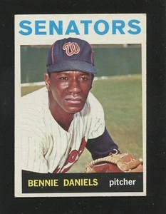 #587 BENNIE DANIELS, Senators - 1964 Topps: EX, good gloss 220517 - Bild 1 von 3