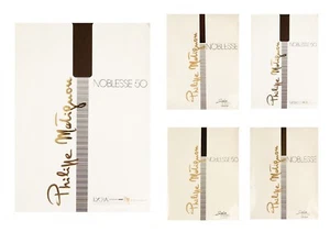 Women's tights stay-up hold 50 den microfibre opaque lace top PHILIPPE MATIGNON  - Imagen 1 de 13