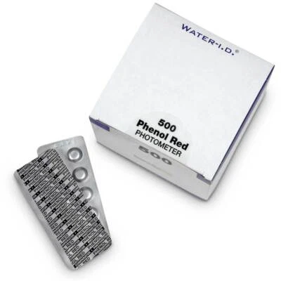 WATER ID Testtabletten pH Wert Phenol Red PHOTOMETER SCUBA II | Pool-i.d. Made in Germany
