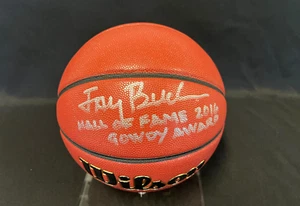 Baloncesto Wilson NCAA firmado por Jay Bilas con patio 2016 JSA - Imagen 1 de 5