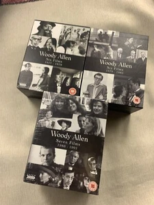 WOODY ALLEN 1971-1991 FILMS COLLECTION ARROW VIDEO , OPENED - Picture 1 of 24