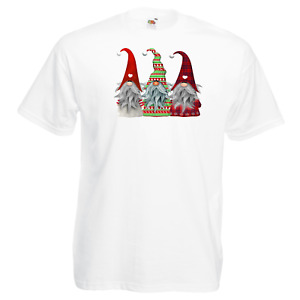 T-shirt unisexe gnome de Noël enfants adultes