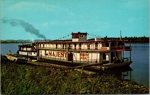 Postcard Bloomington Indiana Showboat Majestic Floating Theater Vintage UNP - Picture 1 of 2