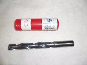 18.0 MM SOLID CARBIDE 2 FLUTE COOLANT THROUGH DRILL 6.0 X D ALTIN COAT - Picture 1 of 5