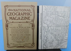 National Geographic Magazin ~ Juni 1905 REPRINT Ausgabe -- + Karte des Mandschureikrieges - Bild 1 von 11