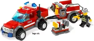 Lego 7942 City Pompiers Off Road Fire Rescue complet de 2007 -C134 - Bild 1 von 1