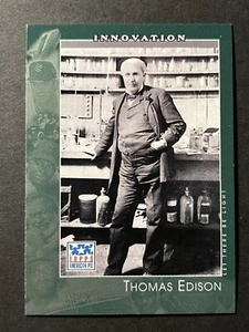 Topps Innovation #100 2002 Thomas Edison - Imagen 1 de 3