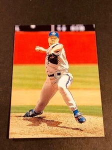 1998 TSC NO FOIL OVERSIZE PROOF Roger Clemens Blue Jays #PP5 - Foto 1 di 2