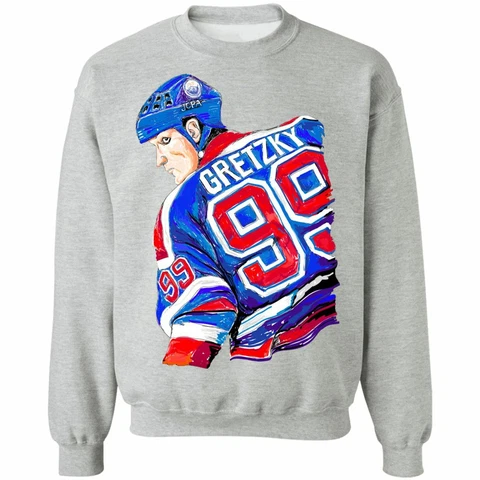 Wayne Gretzky Edmonton Oilers Classic Crewneck Sweatshirt Cover