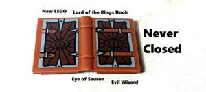 New LEGO Lord of the Rings Book Hardcover EYE OF SAURON Brand New Evil Printed - Picture 1 of 1