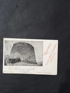 Cartolina- Ballo degli Studenti Gennaio 1902. Corda Frates. Viaggiata 1902. - Foto 1 di 2