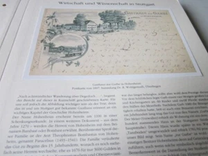 Archivo de Stuttgart 4090 Gasthaus zur Garbe en Hohenheim  - Imagen 1 de 1