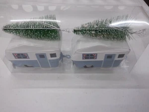 HOBBY LOBBY BLU CAMPER CAMPER CAMPER CONFEZIONE DA 2 ORNAMENTI NATALIZI ALBERO NUOVO #22213 - Foto 1 di 1