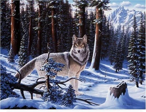 , 24x32 Big Timber by R W Hedge - Picture 1 of 1