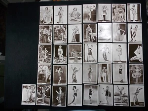 Godfrey Phillips Carte Sigarette Bellezze di Oggi 3° Serie 1938 Set Completo - Foto 1 di 2
