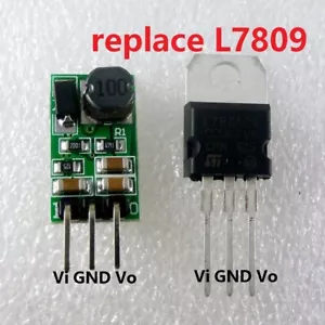Regolatore di tensione da 12-40 V a 9 V convertitore DC-DC modulo buck step-down repl 7809 - Foto 1 di 6