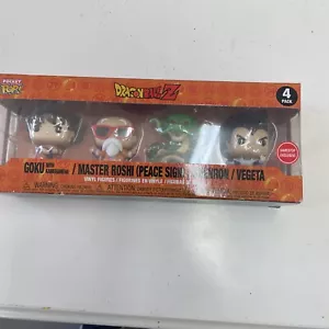 Funko POP bolsillo paquete de 4 Dragon Ball Z: Goku / Master Roshi / Shenron / Vegeta - Imagen 1 de 8