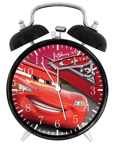 Disney Cars McQueen Alarm Desk Clock Home or Office Decor F50 Nice Gift - Picture 1 of 1