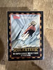 1991 Topps THE ROCKETEER Movie Card Series 99 Super Glossy Card Complete Set