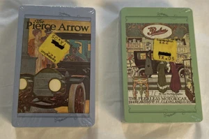 2 Decks Vintage The Pierce Arrow & Peerless Motor Car Playing Cards Sealed - Picture 1 of 5