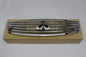 Infiniti G35 2007-08 G37 2008-10 Radiator Grille Emblem Chrome OEM 62070-JK60B - Foto 1 di 7