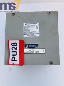 GAI-TRONICS 751-001 SPEAKER AMPLIFIER 120 VAC WITH 702A ENCLOSURE #2 - Picture 1 of 8