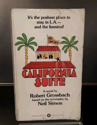 CALIFORNIA SUITE  1978  ROBERT GROSSBACH  ALAN ALDA  JANE FONDA  MOVIE TIE-IN - Image 1 of 4