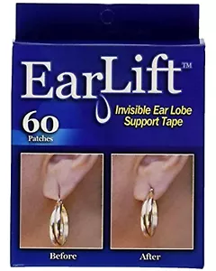EarLift unsichtbare Ohrläppchen-Stützlösung - 60 Stück - Bild 1 von 3