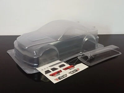 RC Body Sheel 1/8 BMW M3 GTR E46 GT 330mm Wheelbase Clear - Image 1 of 4