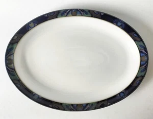 Denby Baroque Oval Plate / Platter - 13 Inch x 2 - Picture 1 of 4